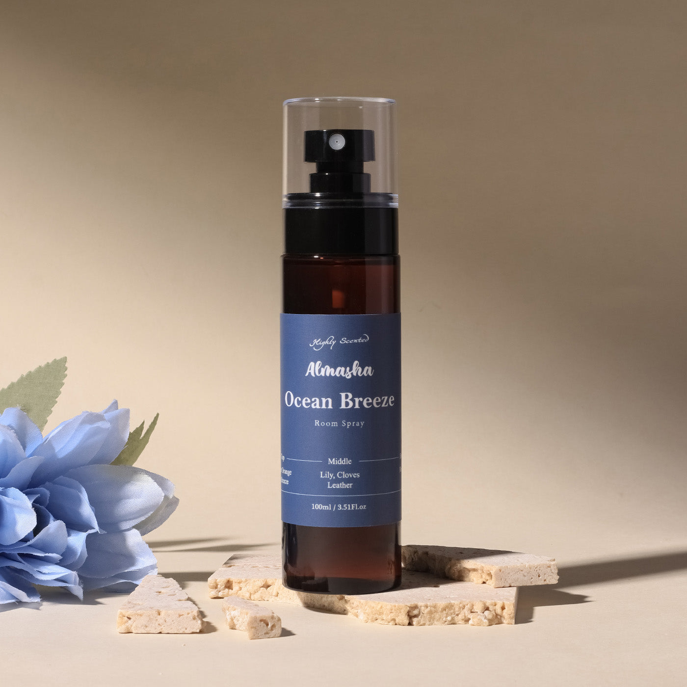 Ocean Breeze Room Freshener – Refreshing Coastal Fragrance for Home & Office | Almasha Perfumes