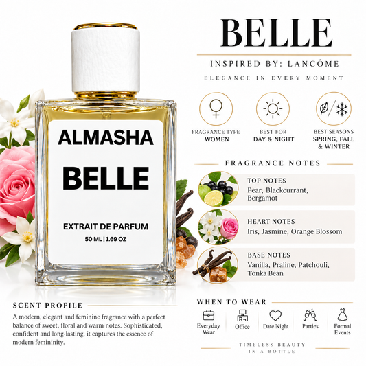 Belle Inspired by Lancôme 50ml Extrait de Parfum