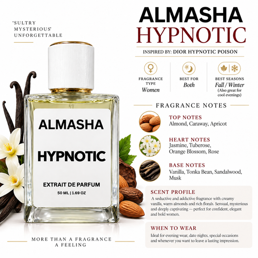 Hypnotic Inspired by Dior Hypnotic Poison Perfume – 50 ML