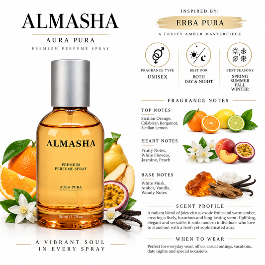 Aura Pura Inspired By Erba Pura Xerjoff – 50ml