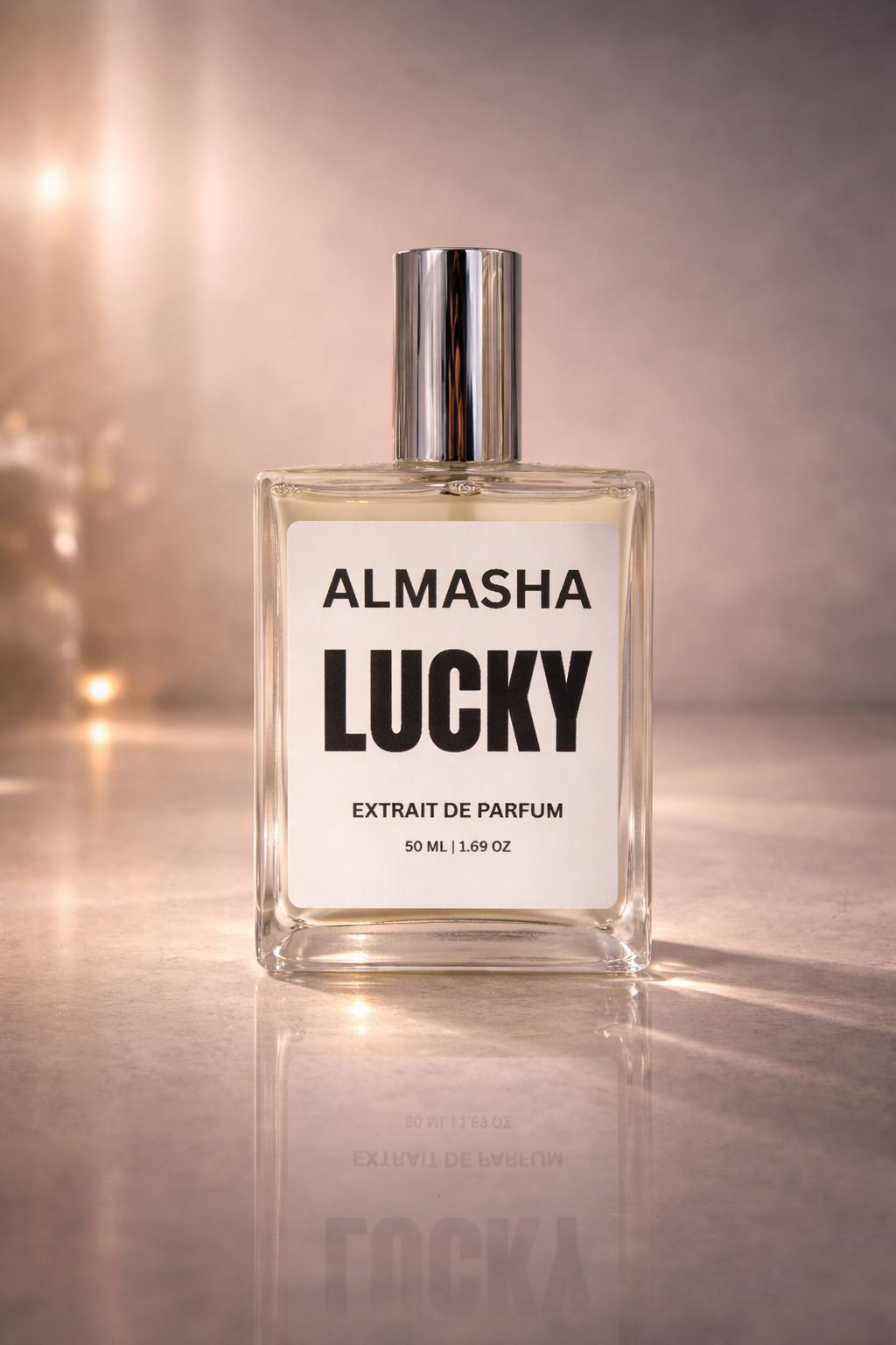 Lucky Inspired Perfume | Sweet Nutty Woody Luxury Fragrance for Men | Long-Lasting Extrait De Parfum