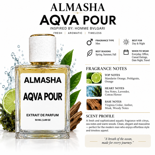 Aqva Pour Inspired by Bvlgari Aqva Pour Homme – 50ml