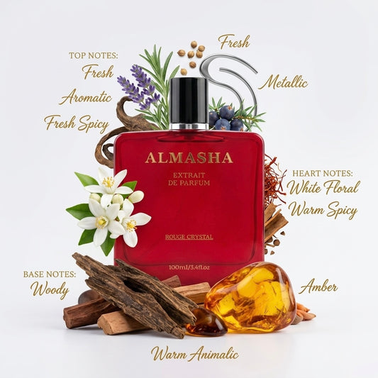 Rouge Crystal Inspired by Maison Francis Kurkdjian Baccarat Rouge 540 | LONG LASTING 100ML PERFUME