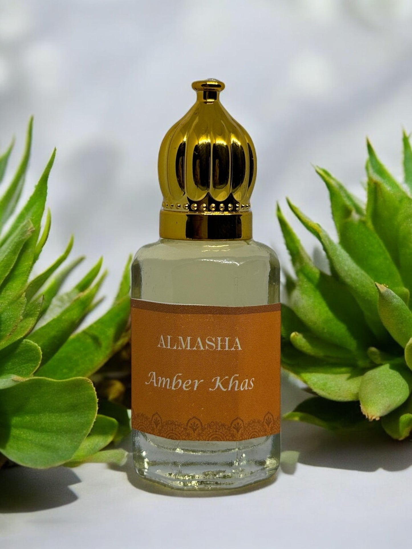 Amber Khas – Intense & Warm Amber Attar with Spicy Herbal Depth