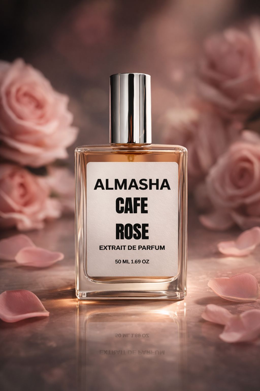 Café Rose Inspired Perfume | Rose Coffee Oriental Luxury Fragrance | Long-Lasting Extrait De Parfum for Men & Women