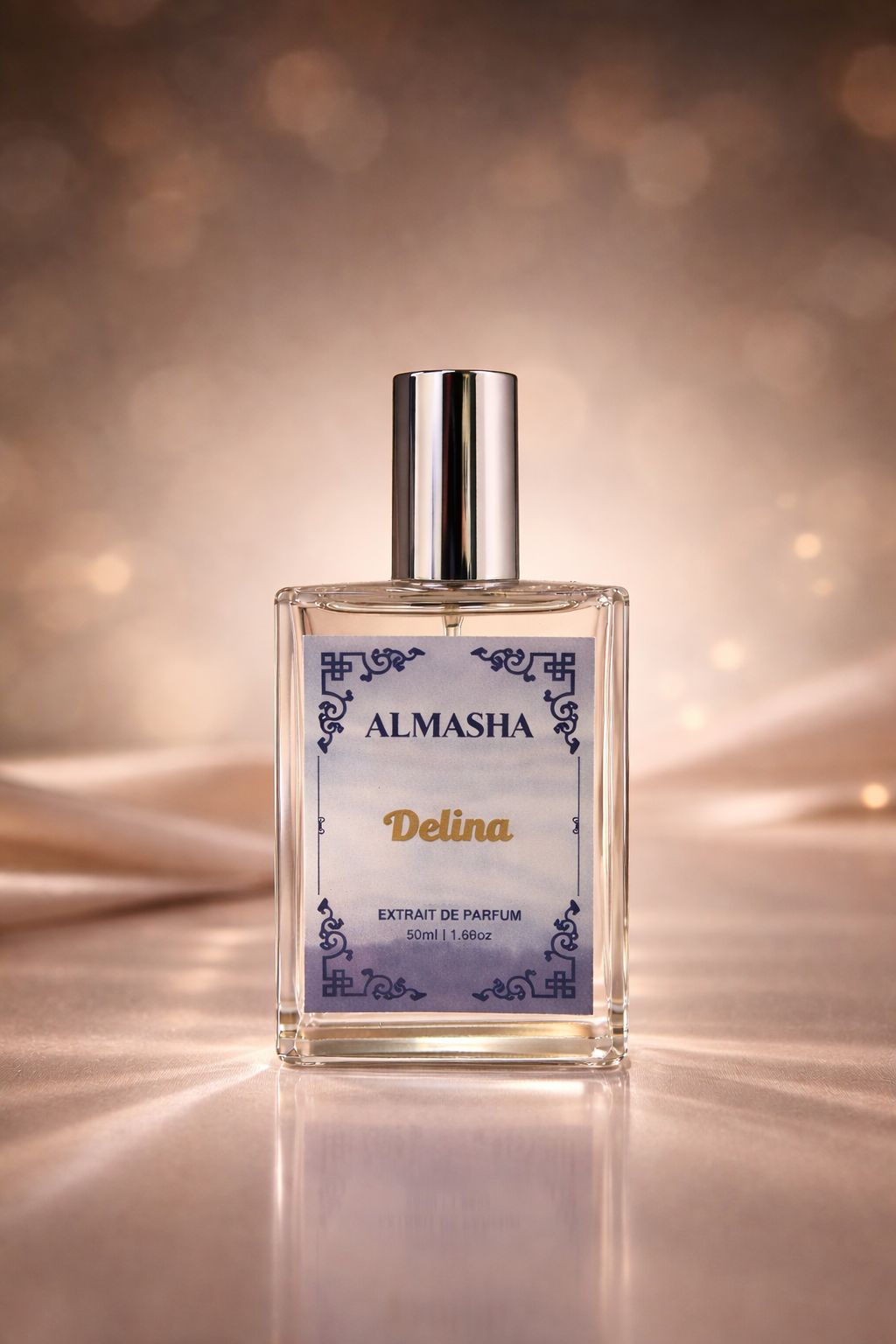 Delina Inspired Perfume | Elegant Rose Fruity Floral Luxury Fragrance for Women | Long-Lasting Extrait De Parfum