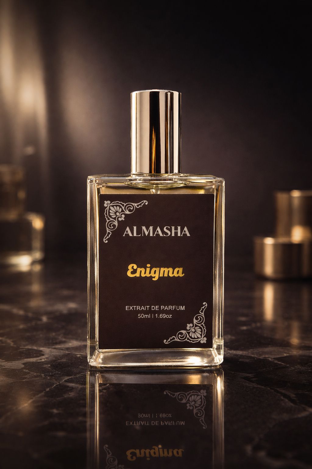 Enigma Inspired Perfume | Spicy Vanilla Cognac Luxury Fragrance for Men | Long-Lasting Extrait De Parfum