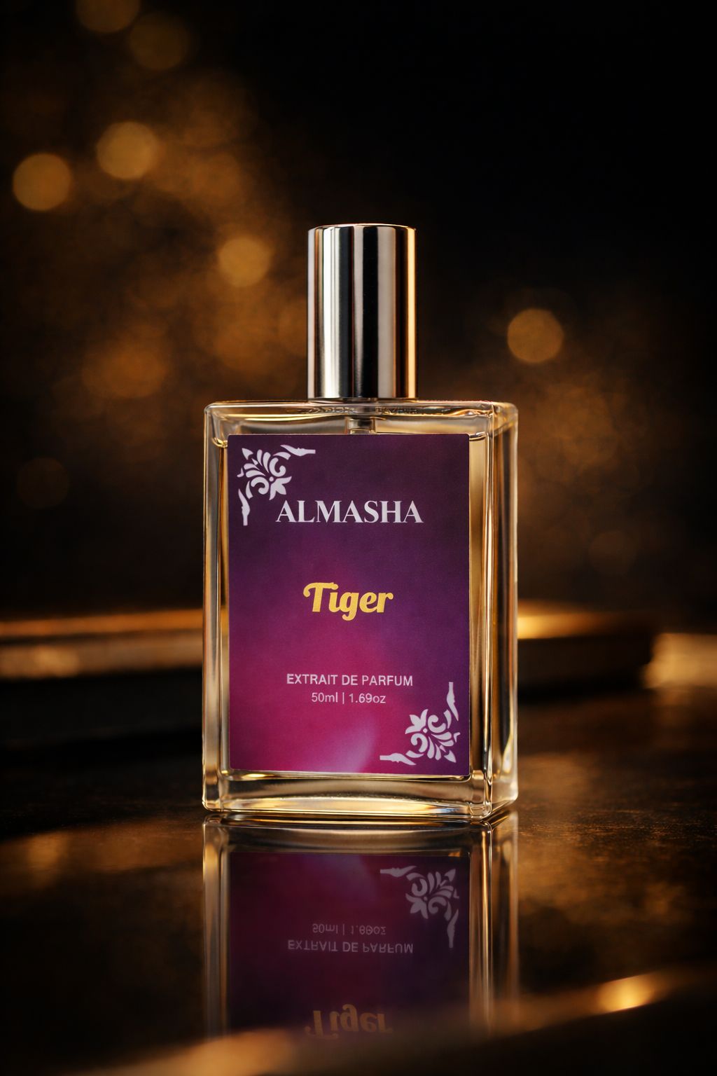 Tiger Inspired Perfume | Fresh Citrus Woody Luxury Fragrance | Long-Lasting Extrait De Parfum