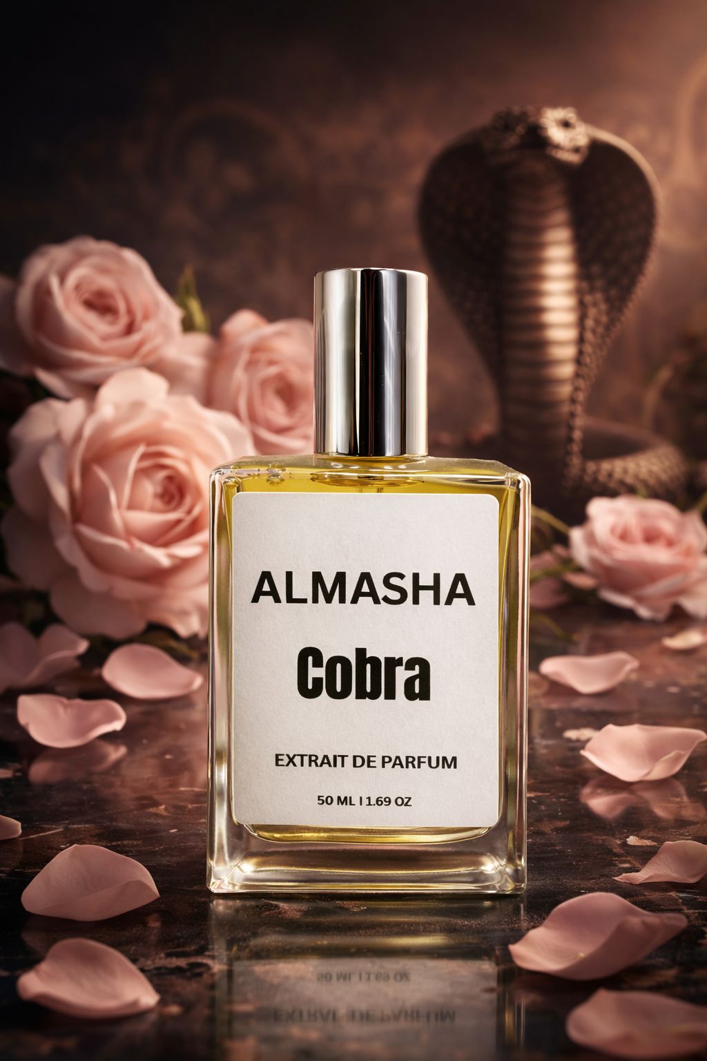 Cobra Inspired Perfume | Spicy Woody Oriental Indian Luxury Fragrance | Long-Lasting Powerful Scent