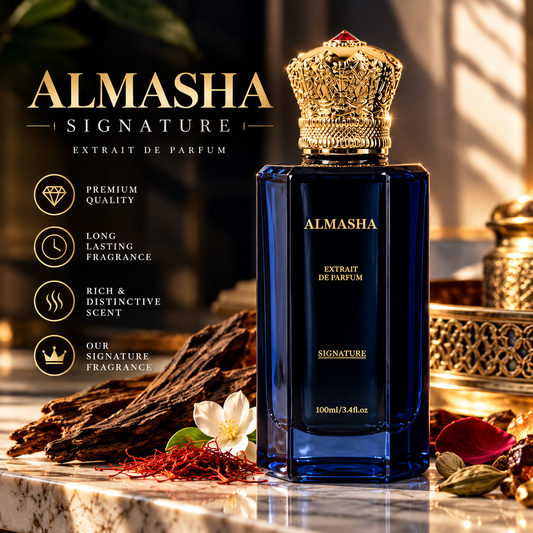 Almasha Signature ✨ Unisex. All weather. Always unforgettable | 100 ML