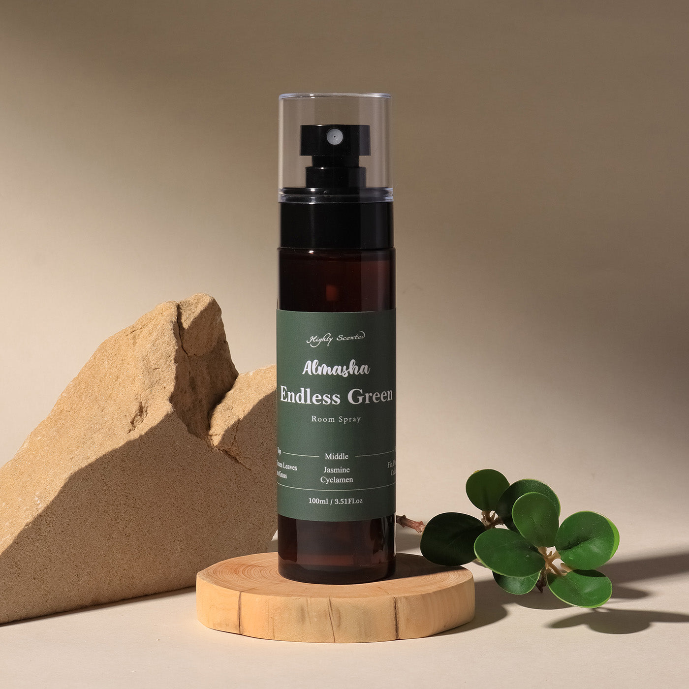 Endless Green Room Freshener – Nature-Inspired Fresh & Reviving Aroma | Almasha Perfumes