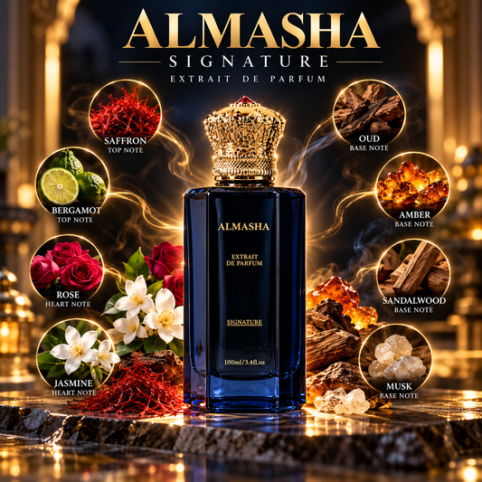 Almasha Signature ✨ Unisex. All weather. Always unforgettable | 100 ML