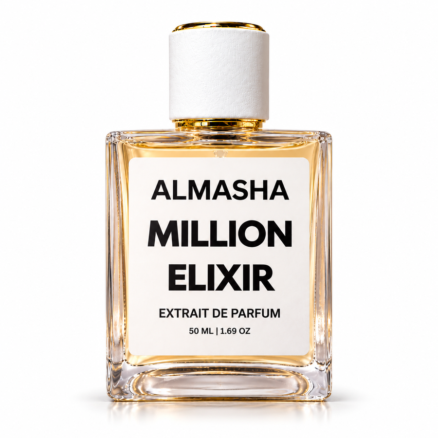 Million Elixir Inspired Perfume | Sweet Vanilla Tonka Warm Luxury Fragrance for Men | Long-Lasting Extrait De Parfum