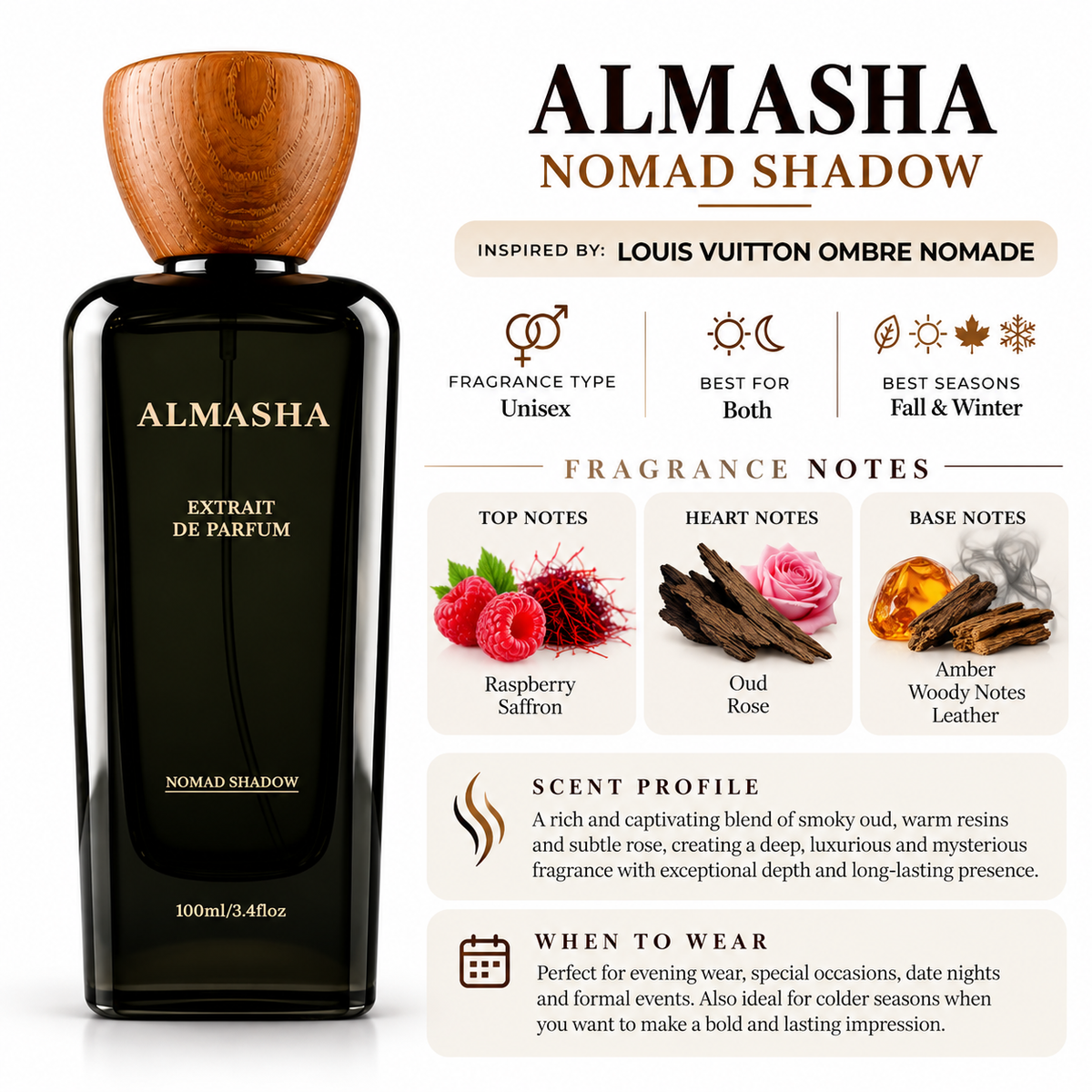 Nomad Shadow Inspired by Louis Vuitton Ombre Nomad | 100ML