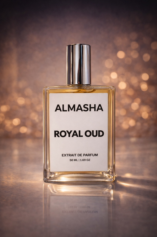 Royal Oud Inspired Perfume | Elegant Woody Oud Luxury Fragrance | Long-Lasting Extrait De Parfum for Men & Women