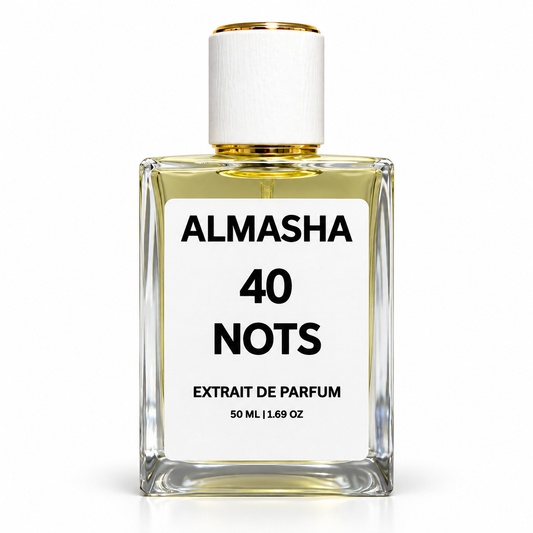 ALMASHA 40 NOTS – Inspired by 40 Knots by Xerjoff | Extrait de Parfum 50ml