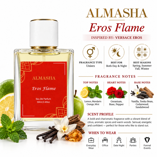 Eros Flame Inspired by Versace Eros – Eau De Parfum 50ml