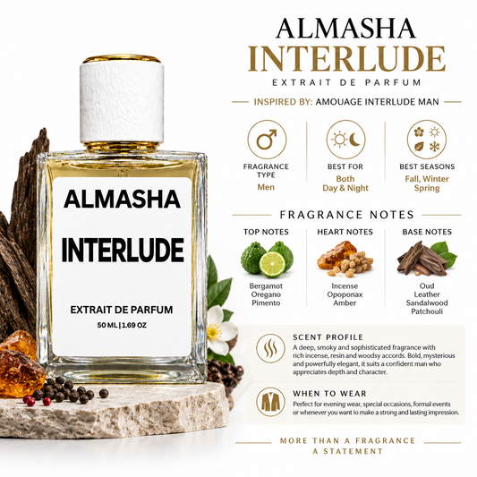 Interlude Man Inspired by Amouage – 50 ML Extrait de Parfum