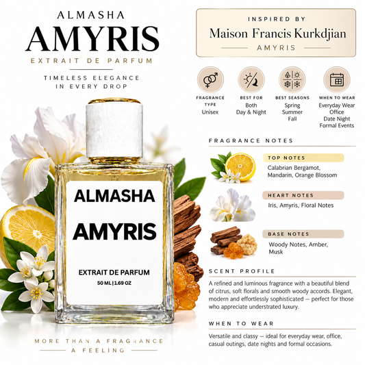Amyris Inspired by Maison Francis Kurkdjian Amyris – 50 ML