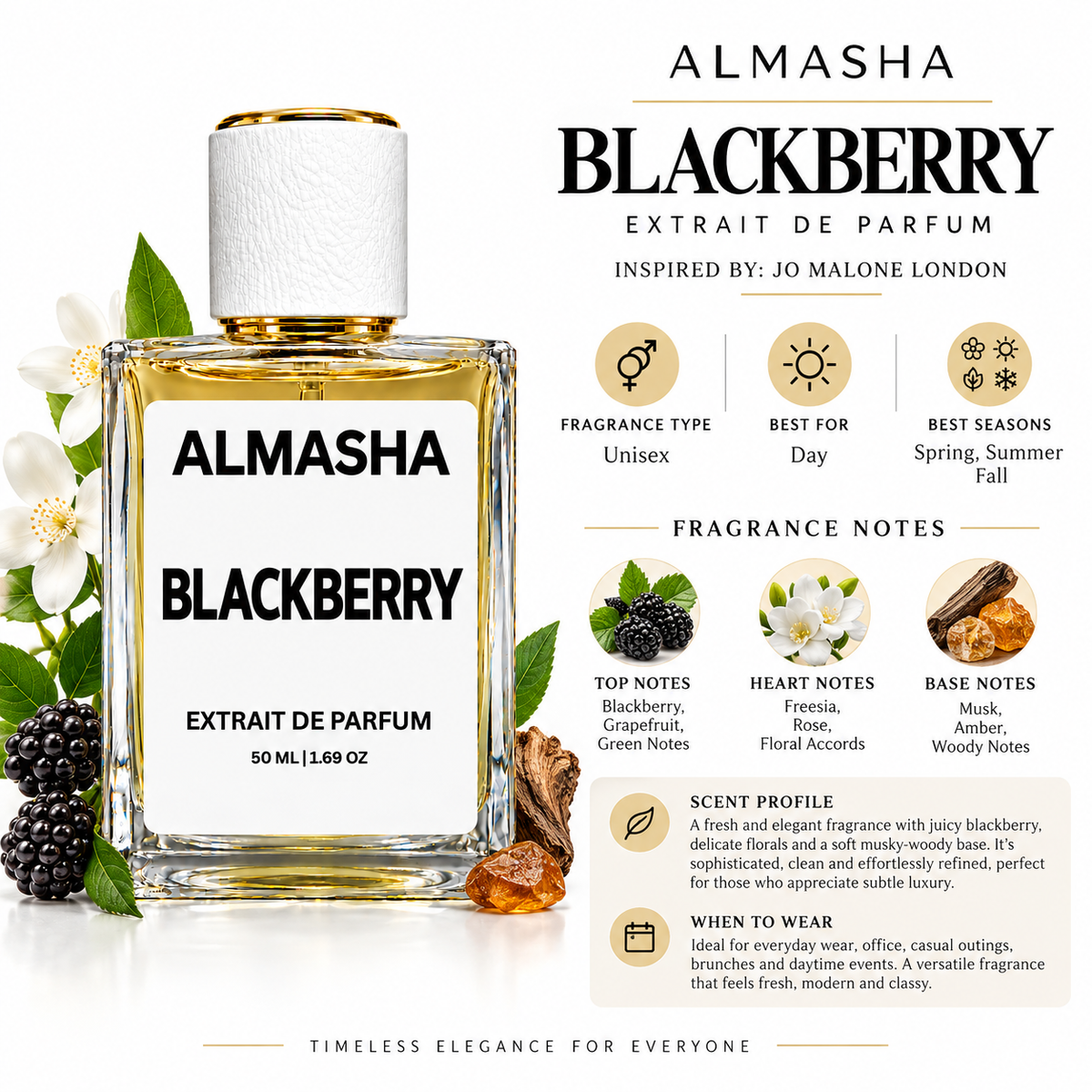 Blackberry Inspired by Jo Malone London – 50ml