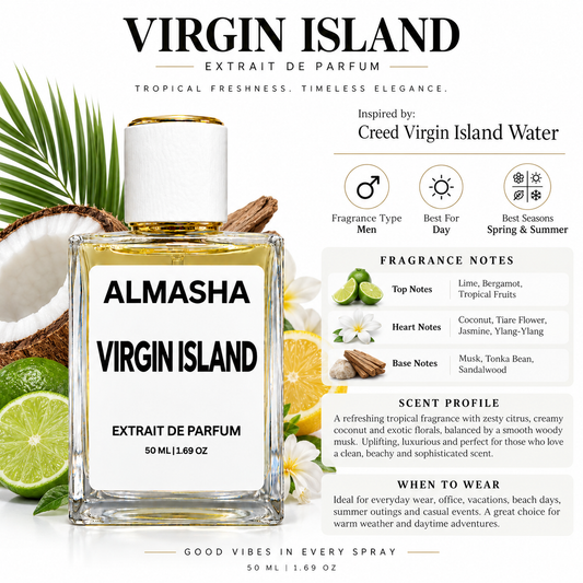 Virgin Island Inspired by Creed Virgin Island Water 50ml