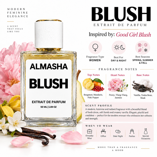 Blush Inspired by Good Girl Blush – 50ml Extrait de Parfum
