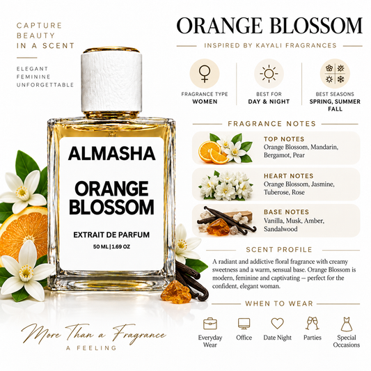 Orange Blossom Inspired by Kayali Fragrances – 50ml