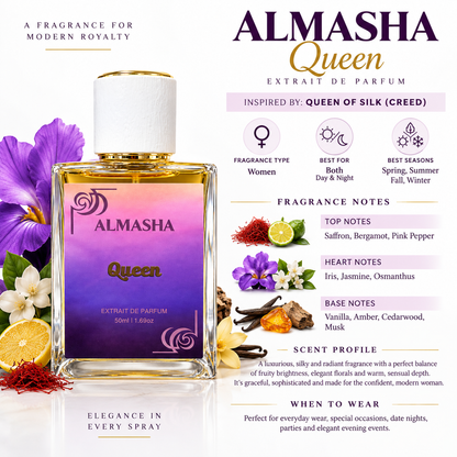 Queen Extrait de Parfum 50ml – Inspired by Queen of Silk