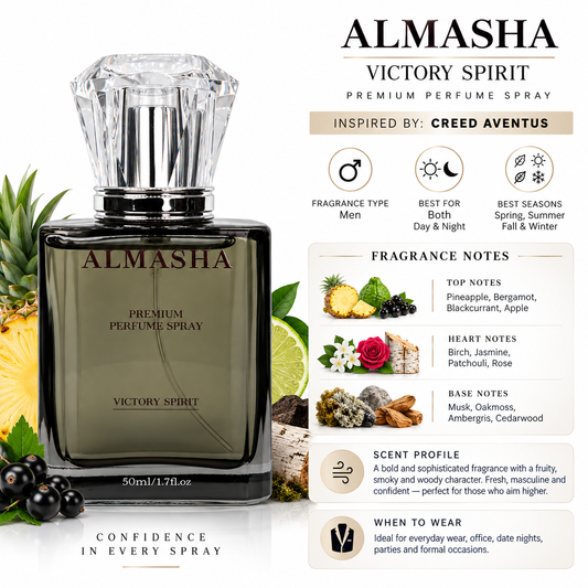Victory Spirit Inspired by Creed Aventus – 50ml / 1.7 fl oz