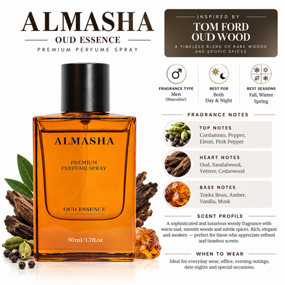 Oud Essence Inspired by Oud Wood – 50ml