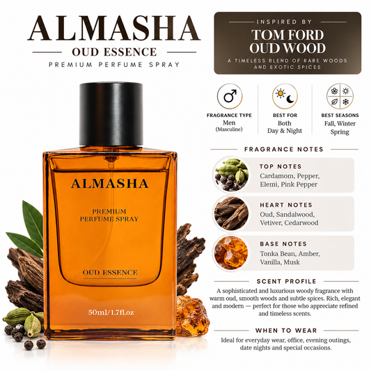 Oud Essence Inspired by Oud Wood – 50ml