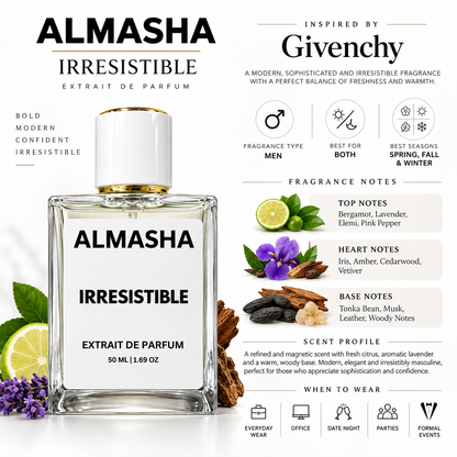Irresistible Inspired by Givenchy – 50ml Extrait de Parfum