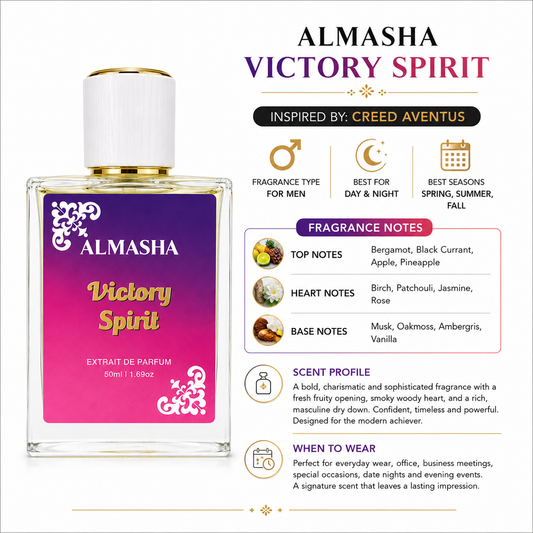 Almasha Victory Spirit – Inspired by Creed Aventus