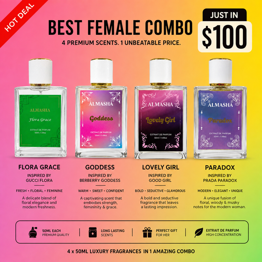 BEST FEMALE COMBO — JUST $100