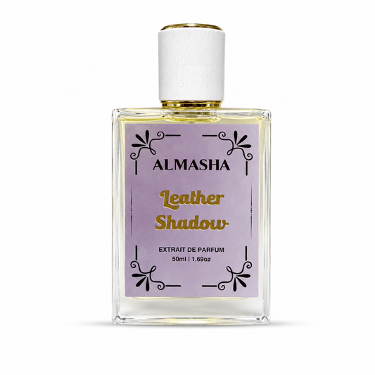 Almasha Leather Shadow Inspired by Tom Ford Ombre Leather – Extrait de Parfum 50ML | Unisex Luxury Fragrance