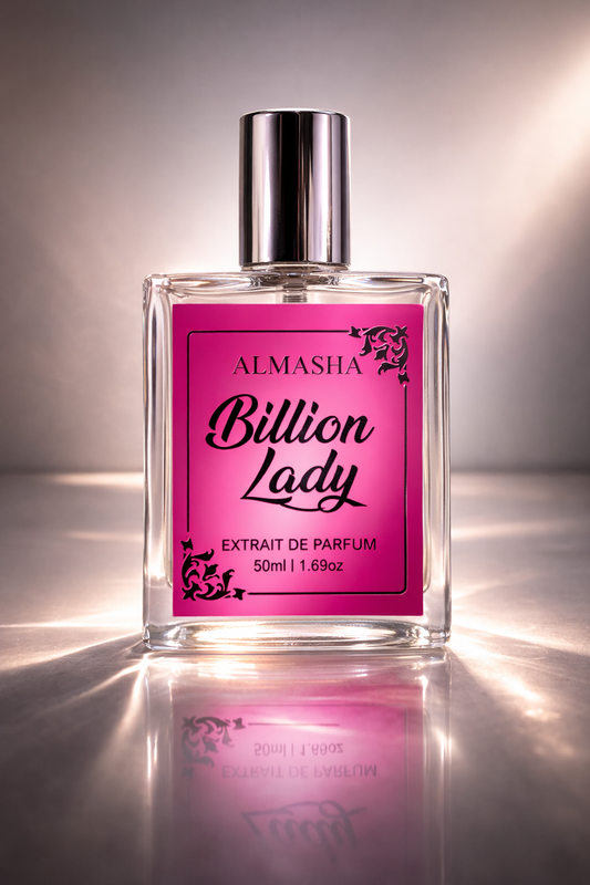 Billion Lady Inspired Perfume | Sweet Floral Fruity Luxury Fragrance for Women | Long-Lasting Extrait