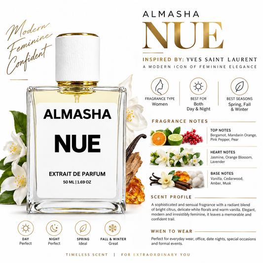 Nue Inspired by Yves Saint Laurent – 50ml Extrait de Parfum