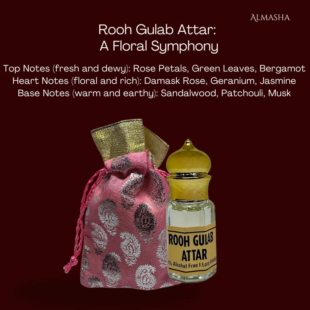 Rooh Gulab Attar: A Floral Symphony