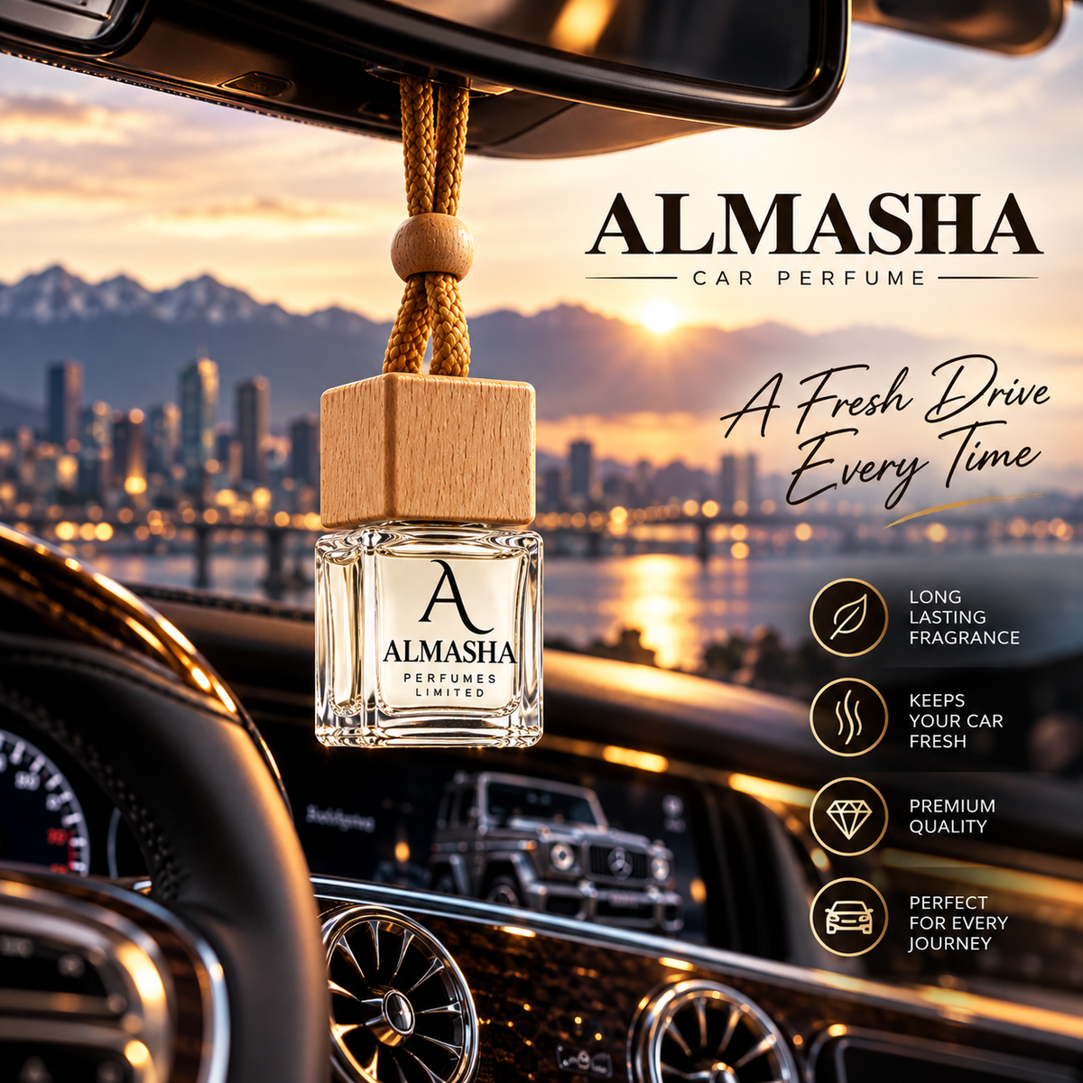 CAR PERFUME HANGING POD | CAR FRESHNERS | CAR SCENTS