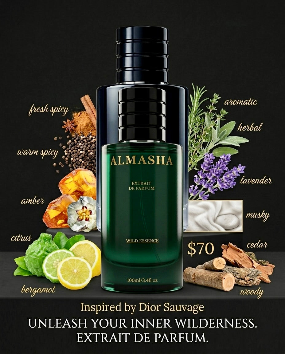 Wild Essence Inspired by Dior Sauvage | 100 ML