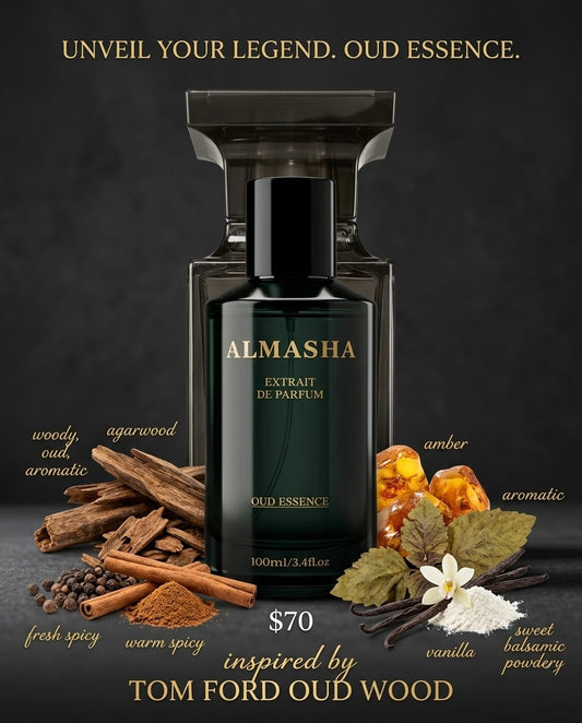 Oud Essence Inspired by Tom Ford Oud Wood | 100 ML