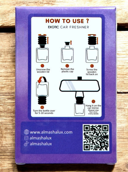 CAR PERFUME HANGING POD | CAR FRESHNERS