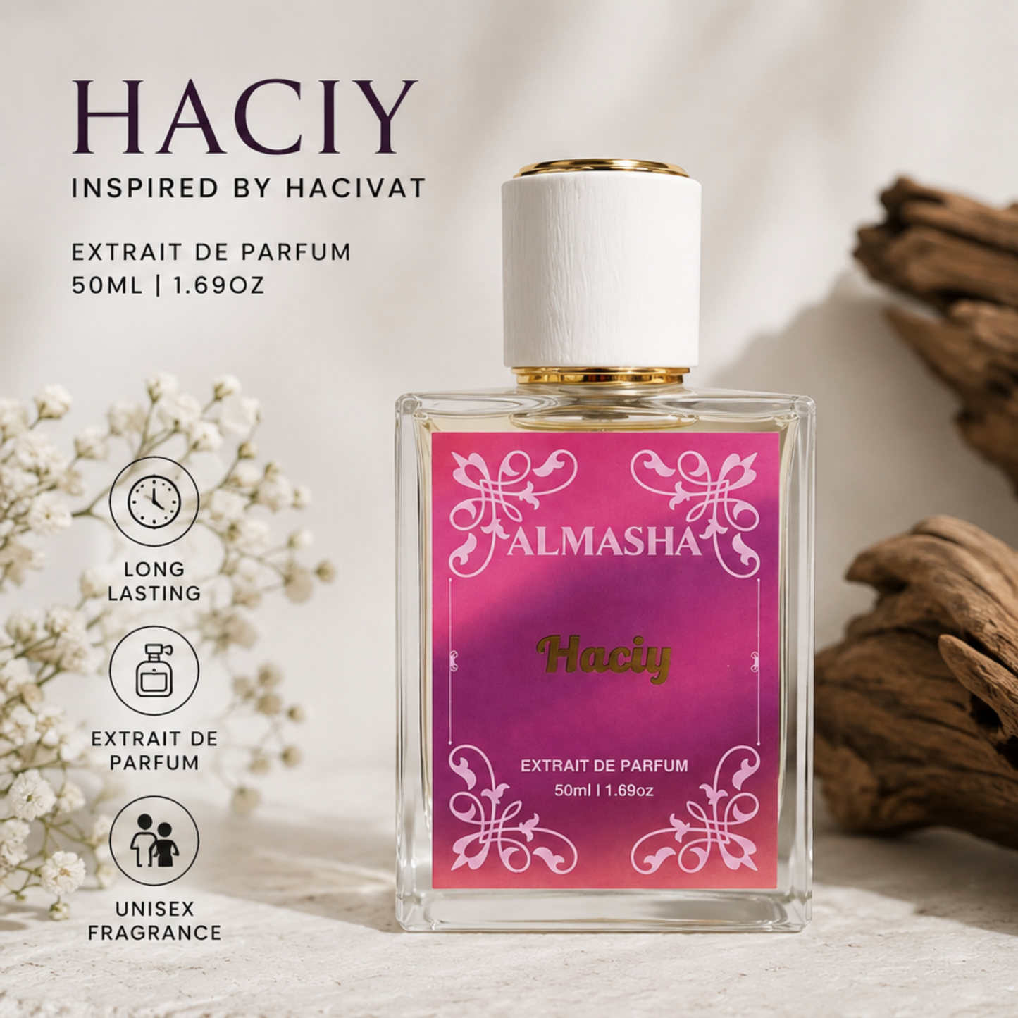 Haciy – Inspired by Hacivat | Extrait de Parfum 50ml