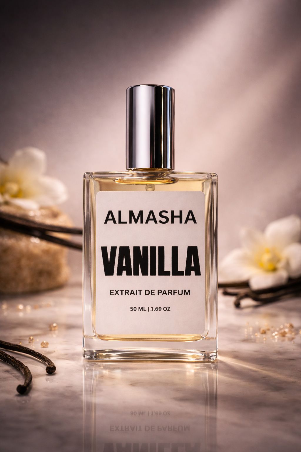 Vanilla Eau De Parfum | Long-Lasting Sweet Gourmand Fragrance for Women | 50ML