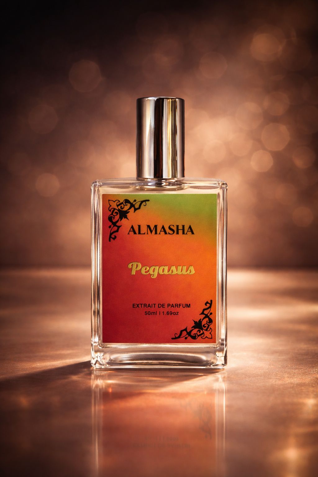 Pegasus Inspired Perfume | Creamy Almond Vanilla Woody Luxury Fragrance for Men | Long-Lasting Extrait De Parfum