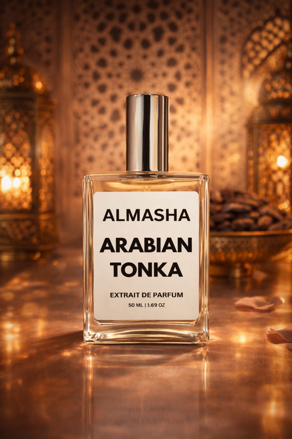 Arabians Tonka Inspired Perfume | Sweet Oud Tonka Bean Luxury Fragrance | Long-Lasting Extrait De Parfum for Men & Women