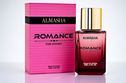 Almasha Romance for Women – New Arrival | Long-Lasting Extrait De Parfum 50ml